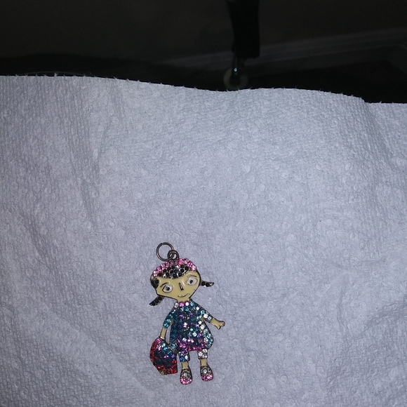 Girls crystal charm pendant - Picture 3 of 4